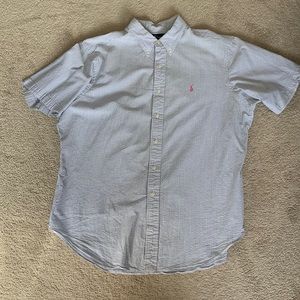 Ralph Lauren Mens Short Sleeve Button Down